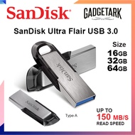 [SG] SanDisk Ultra Flair USB 3.0 Flash Drive  32GB/ 64GB/128GB Thumb Drive / Flash Drive