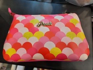 泰國品牌Posh 粉紅色圓形圖案拉鏈斜揹袋 (多格斜孭包Thailand Bags Crossbody)