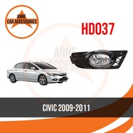 Pentair Foglamp Set HD037 Honda Civic FD 1.8S 2.0 2010 - 2012 Waterproof Fog Lamp / Fog Light