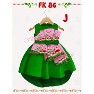 9M 12M 18M 24M - NUM NOMS CHRISTMAS DRESS BABY GIRL FLOKIDS FK86