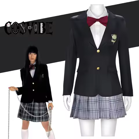 Kill Bill Gogo Yubari Cosplay Costume - O-Ren Bodyguard School Outfit Halloween Carnival Party Movie