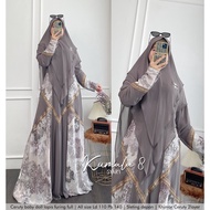 Khadijah Humaira Gamis Syari Ceruty Babydoll Kumala Kumala8