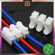 EC OFM-C1077 Connector 3pin Quick Connect Terminal Block Cable / 2 Wire Connector Spring Terminal Co