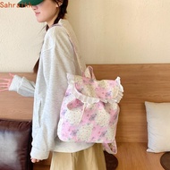 AXIOM Ruffles Backpack, Outdoor Kawaii Drawstring Backpack, New Cute Casual Sweet Travel Schoolbag f