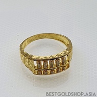 22k / 916 Gold Half Abacus Ring V2