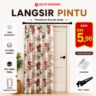 Langsir Tingkap Murah Langsir Bilik Tidur Langsir Slidinr Door Pintu Bilik Dapur Rumah Curtain Windo