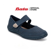 Bata บาจา รองเท้าส้นแบน รองเท้าลำลอง รองเท้าหุ้มส้น ใส่สบาย สำหรับผู้หญิง รุ่น Aurora สีน้ำเงินเข้ม 5519973