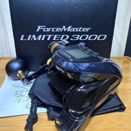 USED ONCE SHIMANO FORCEMASTER 3000 LIMITED 3.5KM 14H