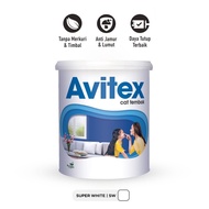 AVITEX Kiloan 1 KG (SUPER WHITE) Cat Tembok interior Plafon Dinding