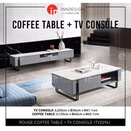 2096 TV CONSOLE/COFFEE TABLE (Free Installation )
