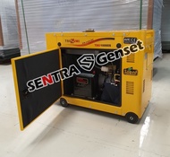 Genset silent diesel 7000-7500 watt. tsuzumi japan generator TDG 10000