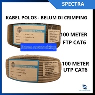 Outdoor Cat6 FTP LAN Cable Cat 6 UTP Cat6 Indoor Length 100M Spectra Original Pack