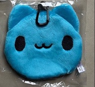 咖波 Bugcat Capoo  咖波大臉毛茸茸旅行面紙套 貓貓蟲咖波  毛公仔 娃娃 玩偶 吊飾 掛飾 鎖匙扣 公仔 鑰匙圈 掛件 鎖匙圈  咖波吃肉肉拉繩絨毛娃娃