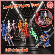 3D Figure Toys Multi Jointed Movable Robot Toy 3D Printed Toys Customized Mechanical Style DIY Robot