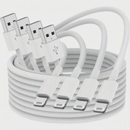 1M/3FT USB to L Charging Cable for iPhone IPad-4 Pack