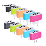 turbobo Travel 31A Fast Charge 3 USB Ports Plug-in Wall Charger Adapter