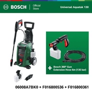 BOSCH ชุดสุดคุ้ม Universal Aquatak 130 360 องศา Short Gun และ Extension Hose 6m