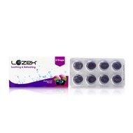 LOZEX Throat And Cough Lozenges Strips