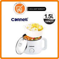 Cornell CMC-S1500X Mini Multi Cooker with Steam Tray Personal Steamboat Noodle Cooker 1.5L