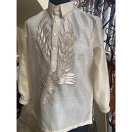 ♞Barong Tagalog with Eagles Club Logo