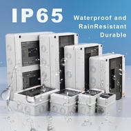 Waterproof Circuit Breaker Distribution Box Panel Set Electrical Safety 2P/5P/8P