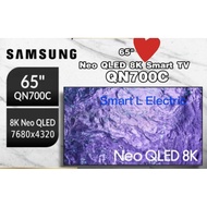 (Offer) Samsung QN700C Neo QLED 8K Smart TV 120Hz (2023) | 65" | QA65QN700CKXXM  65QN700C Television Televisyen 电视机)