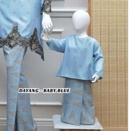 DAYANG KURUNG SONGKET | Baby Blue | Kids