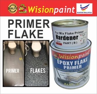 1L FLAKE PRIMER ( WITH HARDENER ) FOR FLAKE COLOUR EPOXY / BASE Coating FOR FLAKE COLOURS / Wisionpaint