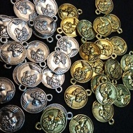 16mm Queen Elizabeth Beads Coin