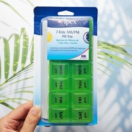 Medicine Box-7-Day AM/PM Pill Tray (Apex) Easy To Use Carry Beautiful
