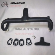 HANDLEBAR CARBON TWITTER DROPBAR INTEGRATED - DIRTHE SHOP