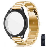 jansin สาย + เคส สำหรับ huawei Watch GT 4 41 มม 46 มม สายนาฬิกาสแตนเลส พร้อมเคส สำหรับ huawei Watch