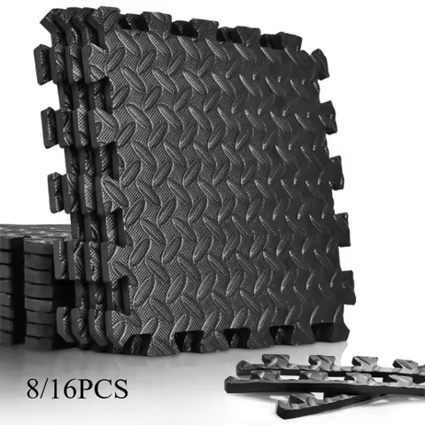 8/16 Pcs Foam Fitness Non Slip Yoga Mat Fitness Floor Tile Protection Pad Fitness Equipment Mat Suit