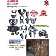 YAMAHA Y16ZR (ABS) INNER COVER SET BSM-F8400-10-KT 16PC 💯 % ORIGINAL YAMAHA MADE IN MALAYSIA 🇲🇾 HITA