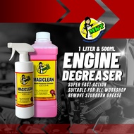 500ml &amp; 1L Engine Degreaser chemical car wash alkaline degreaser chemical engine chain cleaner Oil Degreaser Cleaner