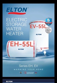 ELTON 55L HORIZONTAL Storage Water Heater Tank (12Gals) OAS