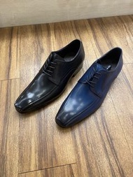^_^ORIS最新男款全真皮皮鞋👞 👍黑 藍2色 👍40.41.42.43.44 原價$3950👍現貨特價$3380