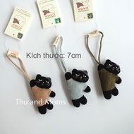 (Multiple colors) Hikosen Cara V-Z25-040 handbag hanging Charm