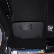 For Honda N-BOX JF3 JF4 2017-2021 PVC Carbon Fiber/Black Car Center Console Cosmetic Mirror Sticker 