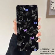 Softcase Realme C71 4G 2025 - C75 4G - C75X 4G [MA37 AESTHETIC MOTIF] Latest Realme HP Case - Silico