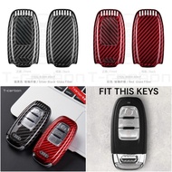 T-CARBON KEY CASE COVER KEY AUDI A4 A5 A6 A7 A8 Q3 Q5 Q6 Q7 Q8 S7 S8