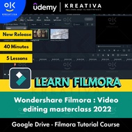 Video Course-Wondershare Filmora Video editing masterclass 2022 | Learn Filmora Course