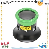 OLINI Watchmaker Loupe, High Hardness Sapphire Glass Eye Loupe, Portable 5X/10X/15X/20X Magnificatio