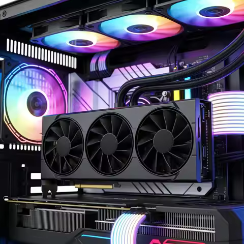 AMD Radeon RX 9070 XT 16GB GDDR6 Triple Fan Gaming Graphics Card HDMI 3xDP