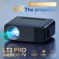 FINTEX LT2 Pro 4K Ultra HD Projector 1000ANSI Portable Handheld AutoFocus Dolby Audio Home Office Ou