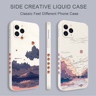 Anime Scenery Phone Case For iPhone 17 Air 16 Plus 16E Pro Max 4G 5G Fashion Cover