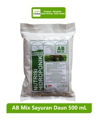 Nutrisi Hidroponik AB Mix Sayur / Sayuran Daun Agrifam 500 ml