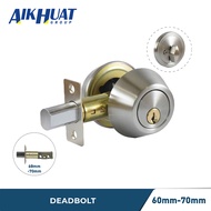 Deadbolt Single Cylinder With Thumbturn Lockset Tombol Pintu Rumah Bilik