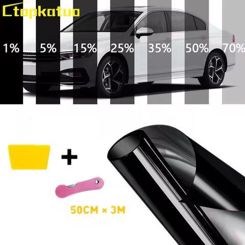 Window Tint Film UV Heat Reflective Home Office Glass Heat Solar UV Protector Sun Shade Film 3Mx50CM