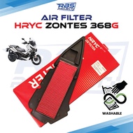 HRYC Zontes Air Filter Washable HRYC Air Filter 368G